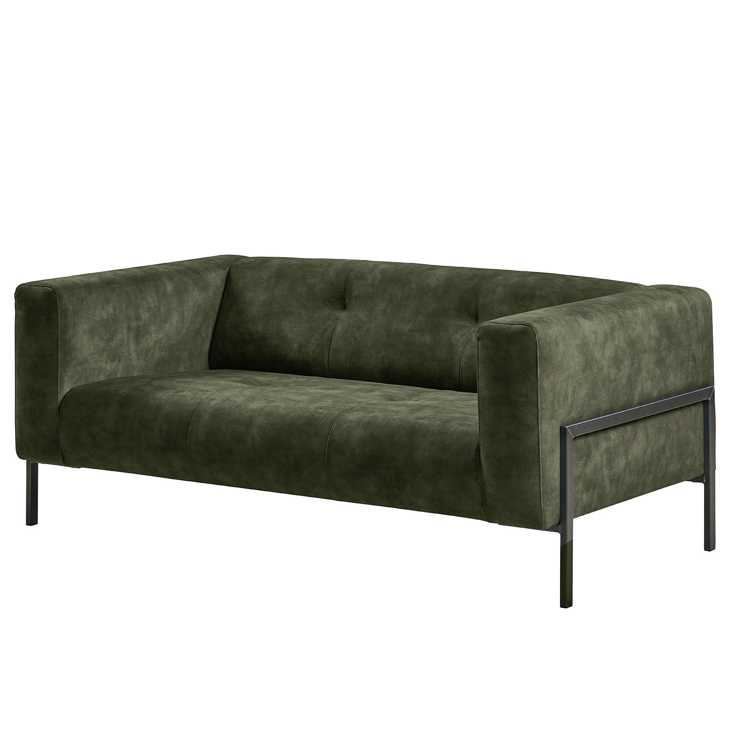 Mørteens Sofa Vernioz (2-Sitzer) - Webstoff - Webstoff Adela: Moosgrün 1 Mørteens Sofa Vernioz (2-Sitzer) - Webstoff - Webstoff Adela: Moosgrün