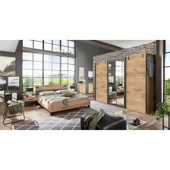 Wimex Kombikommode Malmoe - Eiche geplankt Dekor / Graphit - Breite: 130 cm -WOHNZIMMERMÖBEL Verkäufe 1000265215 210806 12313700268 MOOD DETAILS P000000001000265215 mood