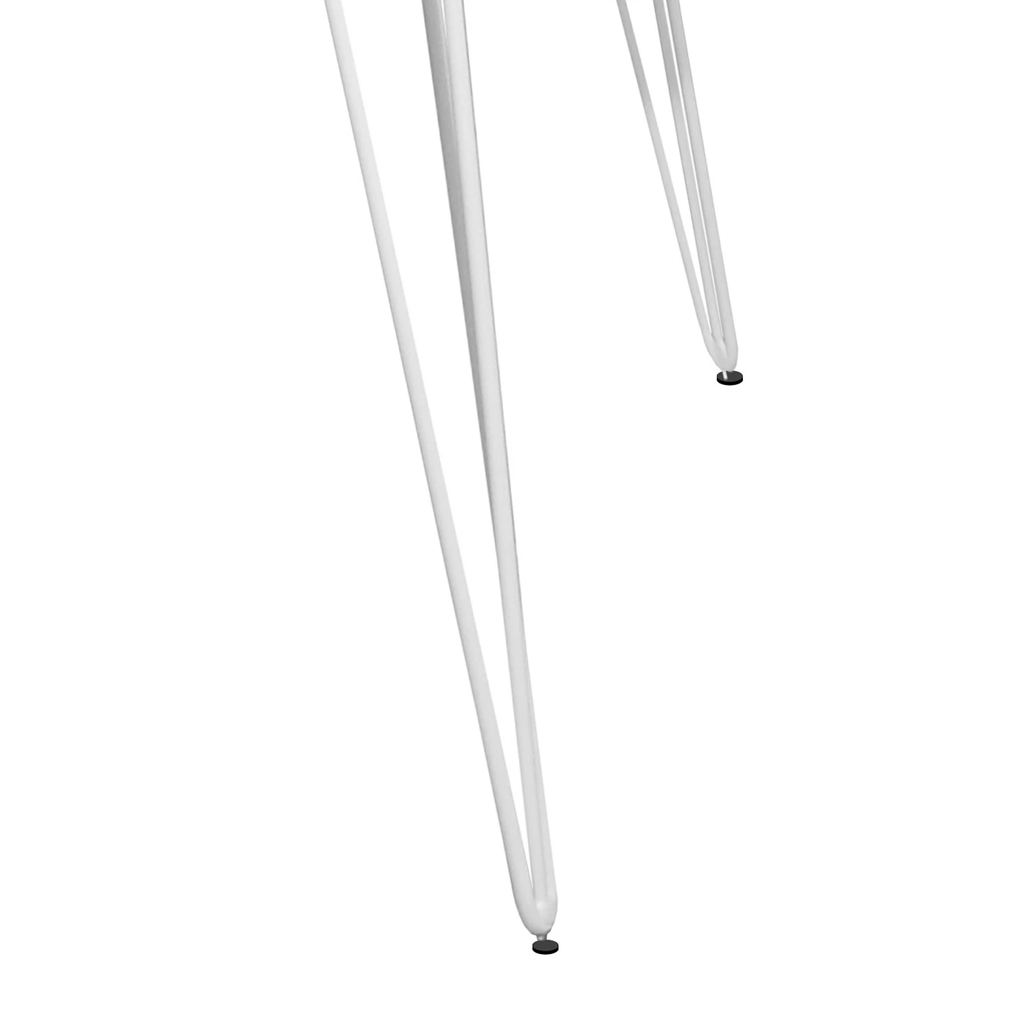 Furnitive Schreibtisch Unieux - Graphit - Breite: 120 cm - Weiß 4 Furnitive Schreibtisch Unieux - Graphit - Breite: 120 cm - Weiß – Bild 4