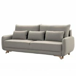 Norrwood Schlafsofa Cadis - Webstoff - Webstoff Ramse: Hellbraun