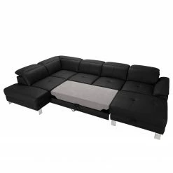 Loftscape Wohnlandschaft Bussy - Echtleder - Echtleder Moja: Schwarz - Longchair davorstehend rechts / Ottomane links - Mit Schlaffunktion 23 Loftscape Wohnlandschaft Bussy - Echtleder - Echtleder Moja: Schwarz - Longchair davorstehend rechts / Ottomane links - Mit Schlaffunktion -WOHNZIMMERMÖBEL Verkäufe 1000266810 210527 11184000580 DETAILS P000000001000266810