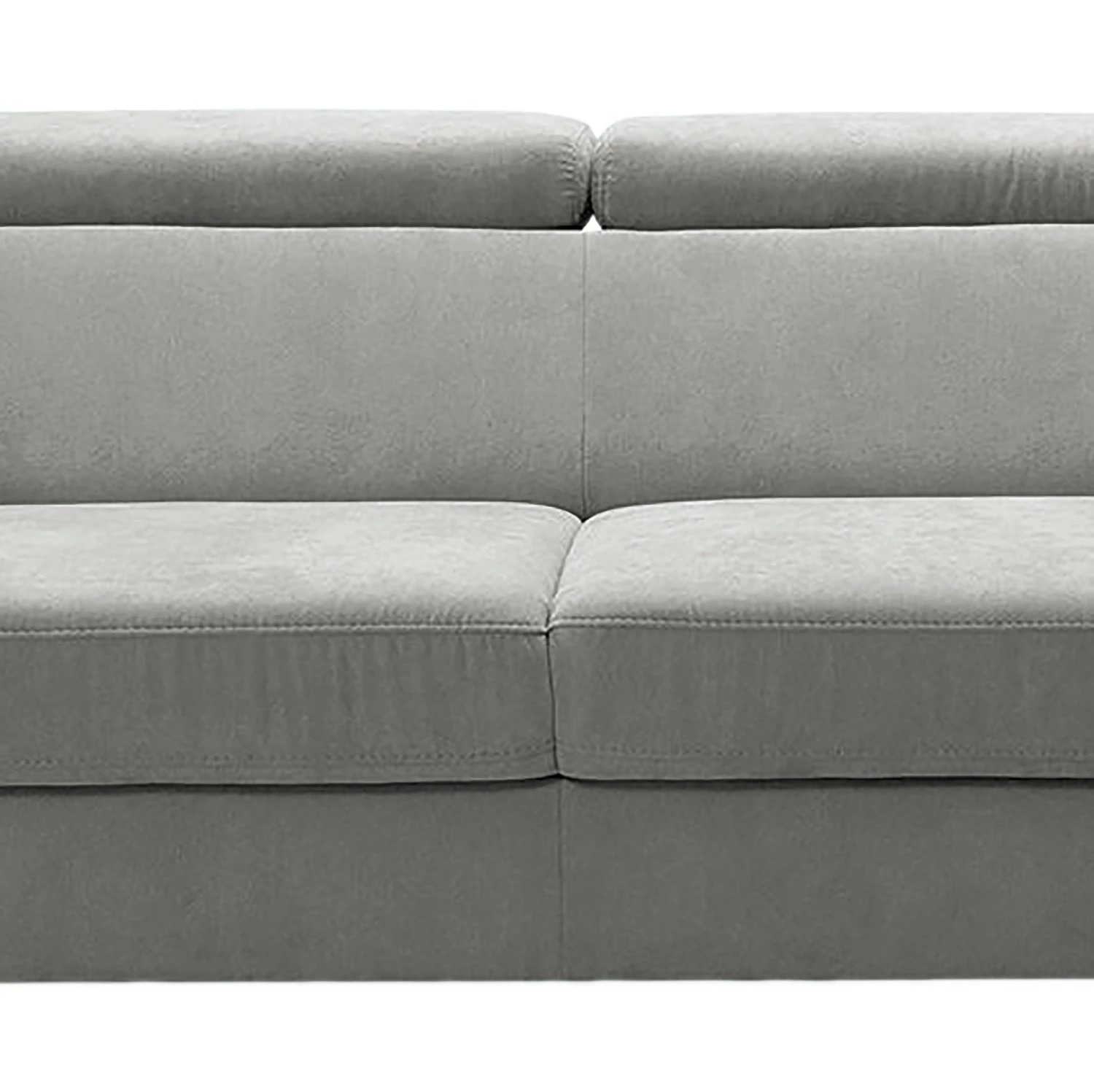 Loftscape Ecksofa Cadima I - Microfaser - Microfaser Enza: Grau - Ottomane davorstehend rechts - Ohne Schlaffunktion 8 Loftscape Ecksofa Cadima I - Microfaser - Microfaser Enza: Grau - Ottomane davorstehend rechts - Ohne Schlaffunktion – Bild 8