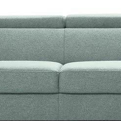 Loftscape Ecksofa Cadima II - Webstoff - Webstoff Cavo: Pastellblau - Longchair davorstehend rechts - Mit Schlaffunktion -WOHNZIMMERMÖBEL Verkäufe 1000266917 210527 11205801800 DETAILS P000000001000266917