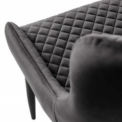 Red Living Sessel Albero - Samt - Grau -WOHNZIMMERMÖBEL Verkäufe 1000267053 210520 16150900085 DETAILS P000000001000267053