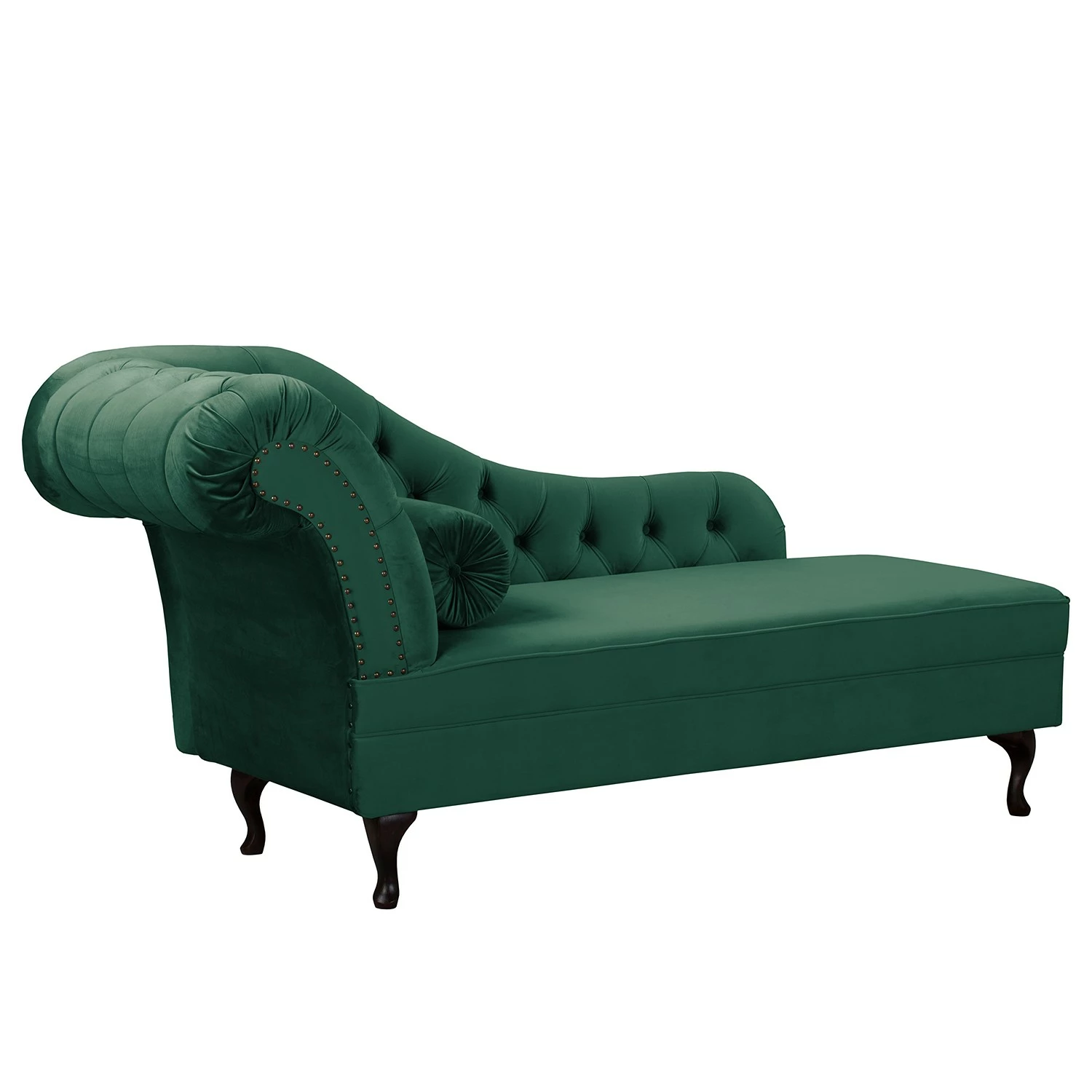 Ridgevalley Recamiere Dale - Samt Ravi: Antikgrün - Armlehne davorstehend links 7 Ridgevalley Recamiere Dale - Samt Ravi: Antikgrün - Armlehne davorstehend links – Bild 7