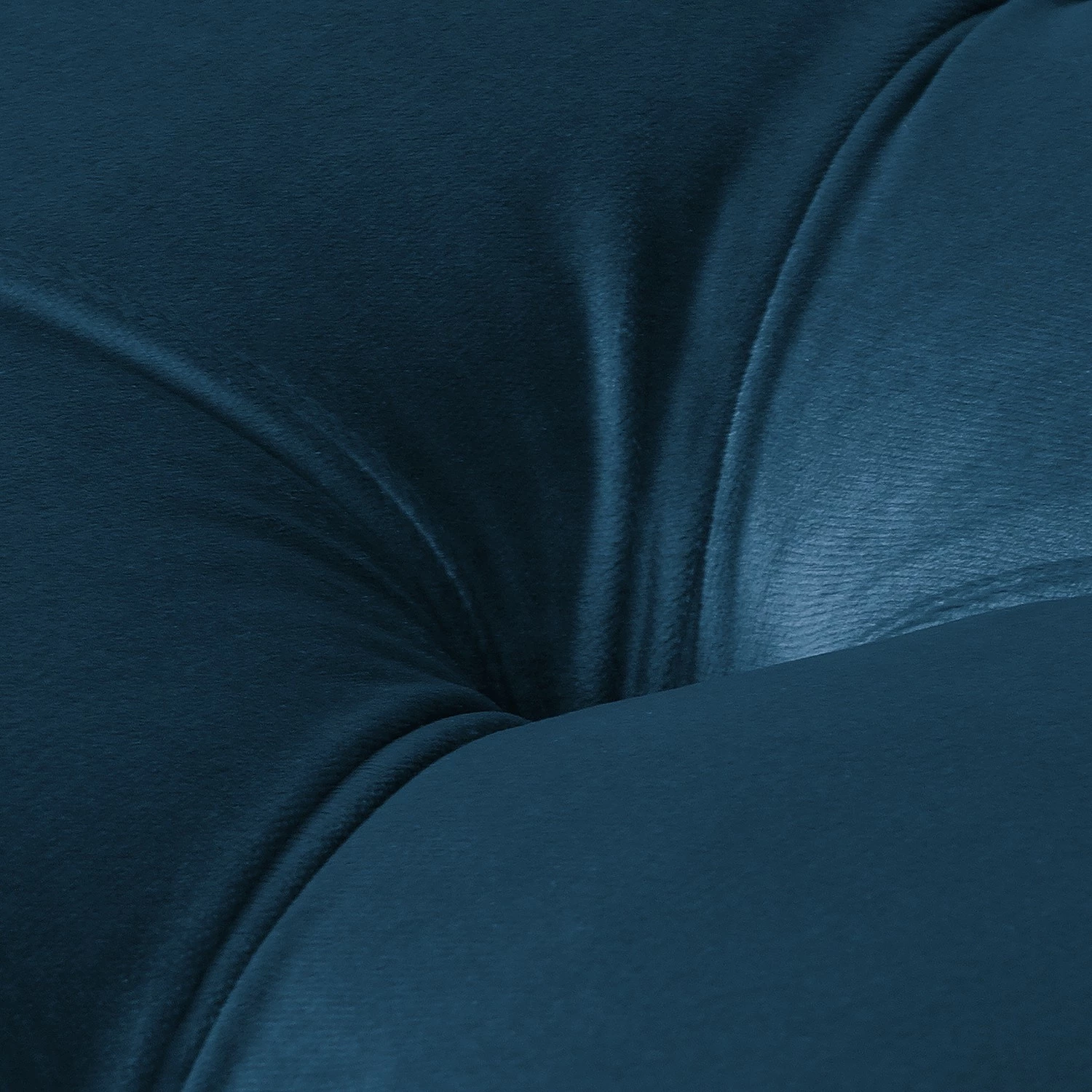 Ridgevalley Polsterhocker Dale - Samt Ravi: Marineblau 4 Ridgevalley Polsterhocker Dale - Samt Ravi: Marineblau – Bild 4