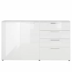 Germania Sideboard Sunnyvale - Hochglanz Weiß / Matt Weiß - Breite: 186 cm 10 Germania Sideboard Sunnyvale - Hochglanz Weiß / Matt Weiß - Breite: 186 cm -WOHNZIMMERMÖBEL Verkäufe 1000270198 210526 06260600009 DETAILS P000000001000270198