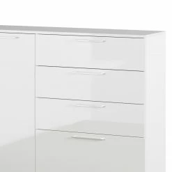Germania Sideboard Sunnyvale - Hochglanz Weiß / Matt Weiß - Breite: 186 cm 12 Germania Sideboard Sunnyvale - Hochglanz Weiß / Matt Weiß - Breite: 186 cm -WOHNZIMMERMÖBEL Verkäufe 1000270198 210526 06260700011 DETAILS P000000001000270198