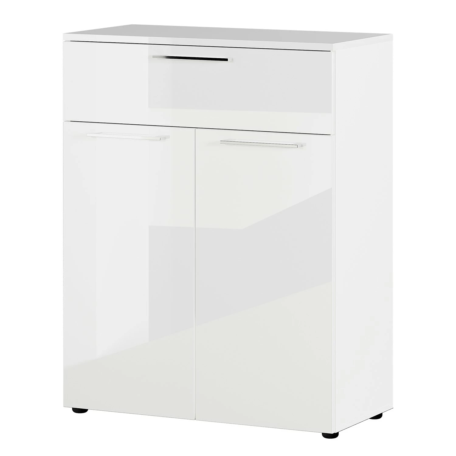 Germania Kommode Sunnyvale - Hochglanz Weiß / Matt Weiß 1 Germania Kommode Sunnyvale - Hochglanz Weiß / Matt Weiß