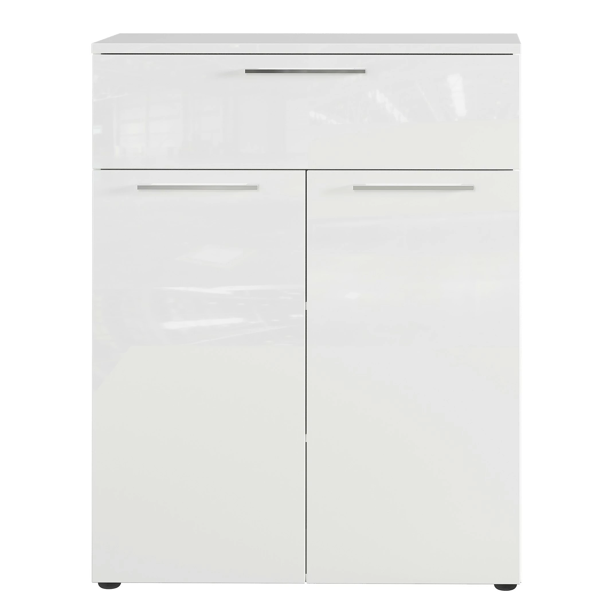 Germania Kommode Sunnyvale - Hochglanz Weiß / Matt Weiß 5 Germania Kommode Sunnyvale - Hochglanz Weiß / Matt Weiß – Bild 5