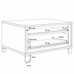 Red Living Couchtisch Egan I - Eiche Artisan Dekor / Eiche Schwarz Dekor 13 Red Living Couchtisch Egan I - Eiche Artisan Dekor / Eiche Schwarz Dekor -WOHNZIMMERMÖBEL Verkäufe 1000270215 210609 06153900045 SKETCH DETAILS P000000001000270215 sketch