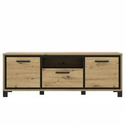 Red Living TV-Lowboard Egan - Eiche Artisan Dekor / Eiche Schwarz Dekor 12 Red Living TV-Lowboard Egan - Eiche Artisan Dekor / Eiche Schwarz Dekor -WOHNZIMMERMÖBEL Verkäufe 1000270217 210609 06154000056 DETAILS P000000001000270217