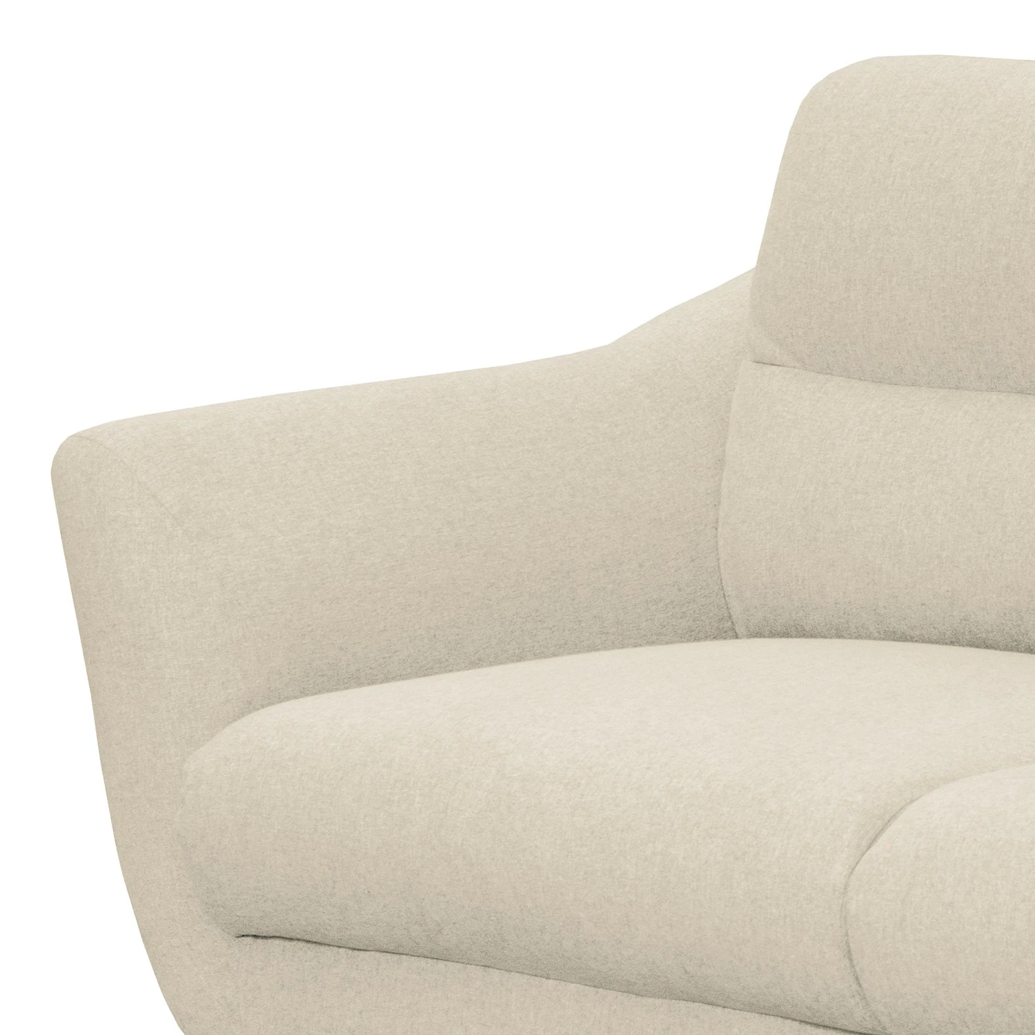 Norrwood Sofa Lucinda I (2-Sitzer) - Webstoff Hanabi: Creme - Beige 4 Norrwood Sofa Lucinda I (2-Sitzer) - Webstoff Hanabi: Creme - Beige – Bild 4