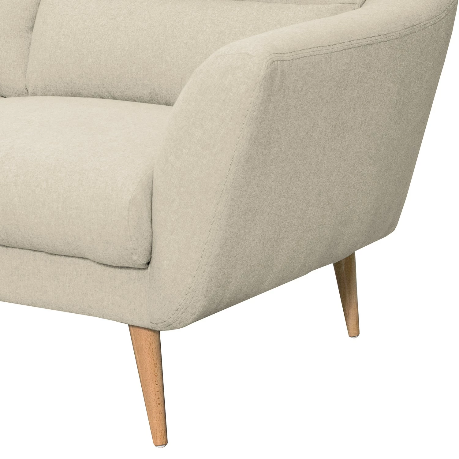 Norrwood Sofa Lucinda I (2-Sitzer) - Webstoff Hanabi: Creme - Beige 6 Norrwood Sofa Lucinda I (2-Sitzer) - Webstoff Hanabi: Creme - Beige – Bild 6