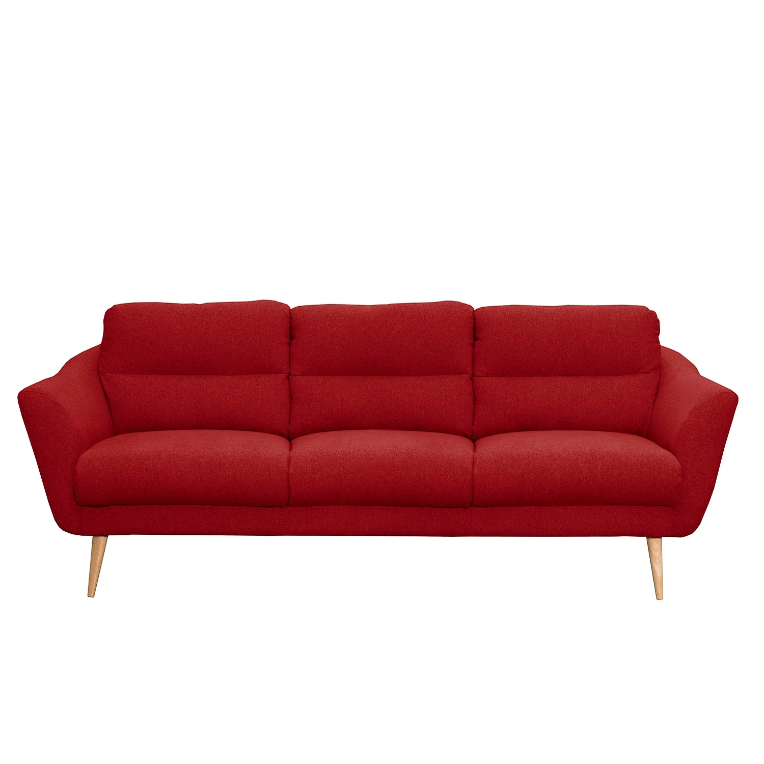 Norrwood Sofa Lucinda I (3-Sitzer) - Webstoff - Webstoff Hanabi: Rot - Beige 3 Norrwood Sofa Lucinda I (3-Sitzer) - Webstoff - Webstoff Hanabi: Rot - Beige – Bild 3