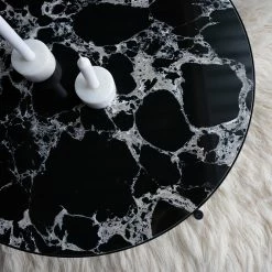 Studio Copenhagen Couchtisch Abee - Marmor Schwarz Dekor / Schwarz -WOHNZIMMERMÖBEL Verkäufe 1000270346 220915 022 MOOD DETAILS P000000001000270346 mood