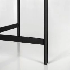 Studio Copenhagen Konsolentisch Abee - Marmor Schwarz Dekor / Schwarz -WOHNZIMMERMÖBEL Verkäufe 1000270353 220809 041 DETAILS P000000001000270353