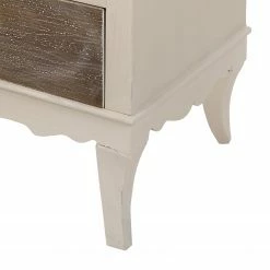 Ridgevalley TV-Lowboard Pua - Eukalyptus massiv - Cremeweiß / Braun -WOHNZIMMERMÖBEL Verkäufe 1000270686 210602 06133100121 DETAILS P000000001000270686