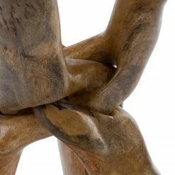 Ridgevalley Beistelltisch Sandy - Glas / Mango massiv - Mango -WOHNZIMMERMÖBEL Verkäufe 1000270704 210602 06134200235 DETAILS P000000001000270704