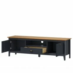 Maison Belfort Wohnwand Rivery II (4-teilig) - Kiefer massiv - Anthrazit 23 Maison Belfort Wohnwand Rivery II (4-teilig) - Kiefer massiv - Anthrazit -WOHNZIMMERMÖBEL Verkäufe 1000270711 210602 13543400035 DETAILS P000000001000270711