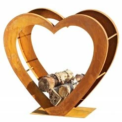 Boltze Kaminholzregal Tobias - Metall - Braun -WOHNZIMMERMÖBEL Verkäufe 1000270743 210528 12460800002 MOOD DETAILS P000000001000270743 mood