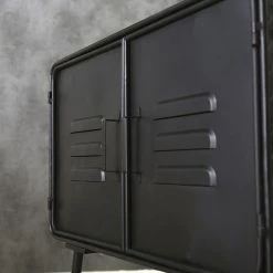 Boltze Kommode Style - Metall - Schwarz -WOHNZIMMERMÖBEL Verkäufe 1000270756 210709 14011700022 DETAILS P000000001000270756