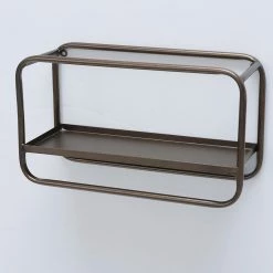 Boltze Wandregal Bruni (2er-Set) - Metall - Braun 6 Boltze Wandregal Bruni (2er-Set) - Metall - Braun -WOHNZIMMERMÖBEL Verkäufe 1000270822 210709 14012200082 DETAILS P000000001000270822