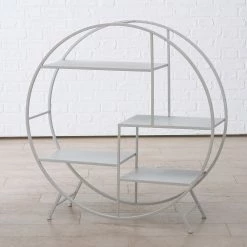 Boltze Regal Carlton - Metall - Weiß 6 Boltze Regal Carlton - Metall - Weiß -WOHNZIMMERMÖBEL Verkäufe 1000270910 210709 14012400115 DETAILS P000000001000270910