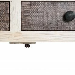 Wolf-Möbel Kommode Goa White - Mango teilmassiv - Mango Vintage Weiß -WOHNZIMMERMÖBEL Verkäufe 1000271076 220406 038 DETAILS P000000001000271076