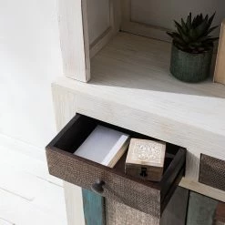 Wolf-Möbel Kommode Goa White - Mango teilmassiv - Mango Vintage Weiß -WOHNZIMMERMÖBEL Verkäufe 1000271076 220621 030 DETAILS P000000001000271076