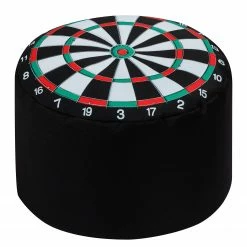 SITTING POINT Pouf DotCom Dart - Polyester - Schwarz