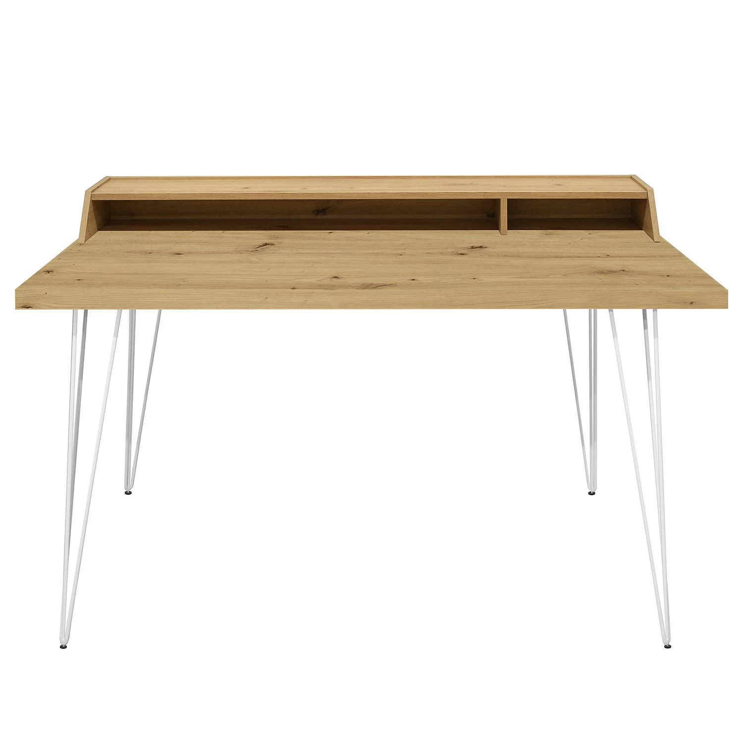 Furnitive Schreibtisch Unieux III - Asteiche Dekor - Weiß 2 Furnitive Schreibtisch Unieux III - Asteiche Dekor - Weiß – Bild 2