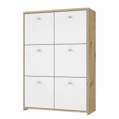 Loftscape Kommode Rison V - Eiche Artisan Dekor / Weiß