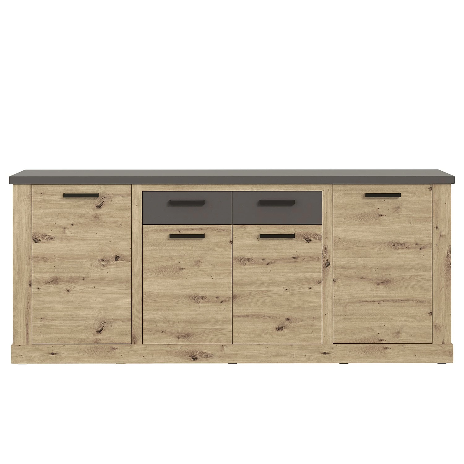 Ridgevalley Sideboard Moro II - Eiche Artisan Dekor / Grau 3 Ridgevalley Sideboard Moro II - Eiche Artisan Dekor / Grau – Bild 3
