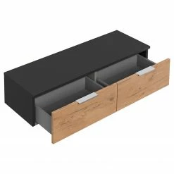 Posseik Kommode Asker II - Eiche Artisan Dekor / Anthrazit - Höhe: 23 cm 14 Posseik Kommode Asker II - Eiche Artisan Dekor / Anthrazit - Höhe: 23 cm -WOHNZIMMERMÖBEL Verkäufe 1000272541 210614 06033600010 DETAILS P000000001000272541