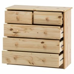 Naturoo Kommode Bekasi III - Kiefer massiv -WOHNZIMMERMÖBEL Verkäufe 1000273401 210611 15403200012 DETAILS P000000001000273401