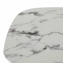 Red Living Beistelltisch Ladis - Glas / Metall - Marmor Weiß Dekor / Schwarz 8 Red Living Beistelltisch Ladis - Glas / Metall - Marmor Weiß Dekor / Schwarz -WOHNZIMMERMÖBEL Verkäufe 1000273412 210611 15403200017 DETAILS P000000001000273412