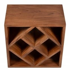 Naturoo Weinregal Hawley - Akazie massiv -WOHNZIMMERMÖBEL Verkäufe 1000273425 210611 15405100113 DETAILS P000000001000273425