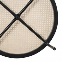 Studio Copenhagen Couchtisch Cyra - Rattan / Metall - Rattan / Schwarz -WOHNZIMMERMÖBEL Verkäufe 1000273445 220420 060 DETAILS P000000001000273445