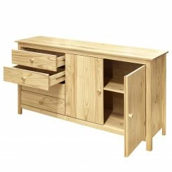 Naturoo Sideboard Bekasi II - Kiefer massiv -WOHNZIMMERMÖBEL Verkäufe 1000273451 210615 13505900074 DETAILS P000000001000273451