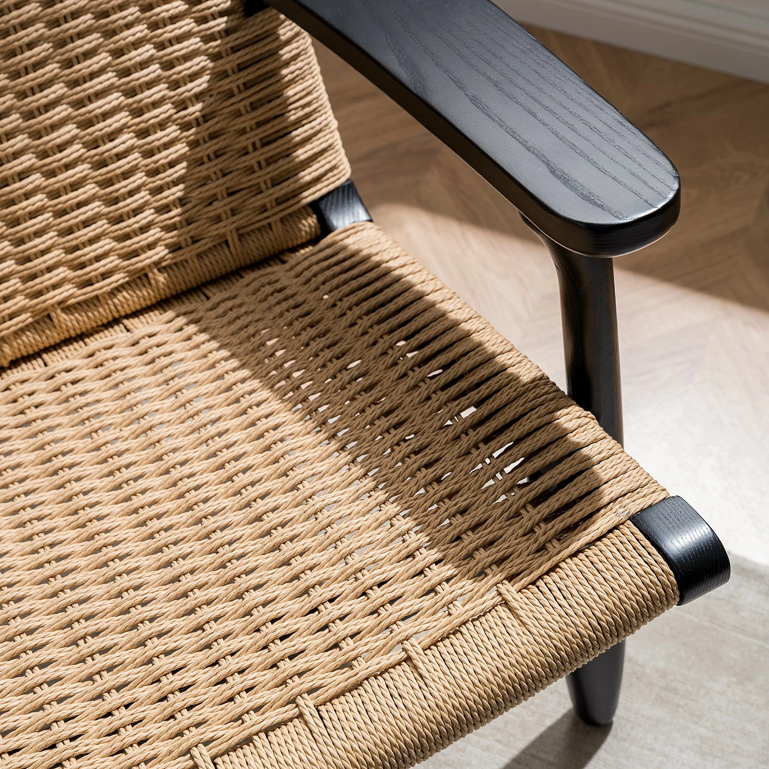 Studio Copenhagen Loungesessel Emeli - Cord / Esche massiv - Cord Natur / Esche 4 Studio Copenhagen Loungesessel Emeli - Cord / Esche massiv - Cord Natur / Esche – Bild 4