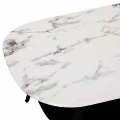 Red Living Couchtisch Ladis - Glas / Metall - Marmor Weiß Dekor / Schwarz 6 Red Living Couchtisch Ladis - Glas / Metall - Marmor Weiß Dekor / Schwarz -WOHNZIMMERMÖBEL Verkäufe 1000273488 210615 13505700044 DETAILS P000000001000273488