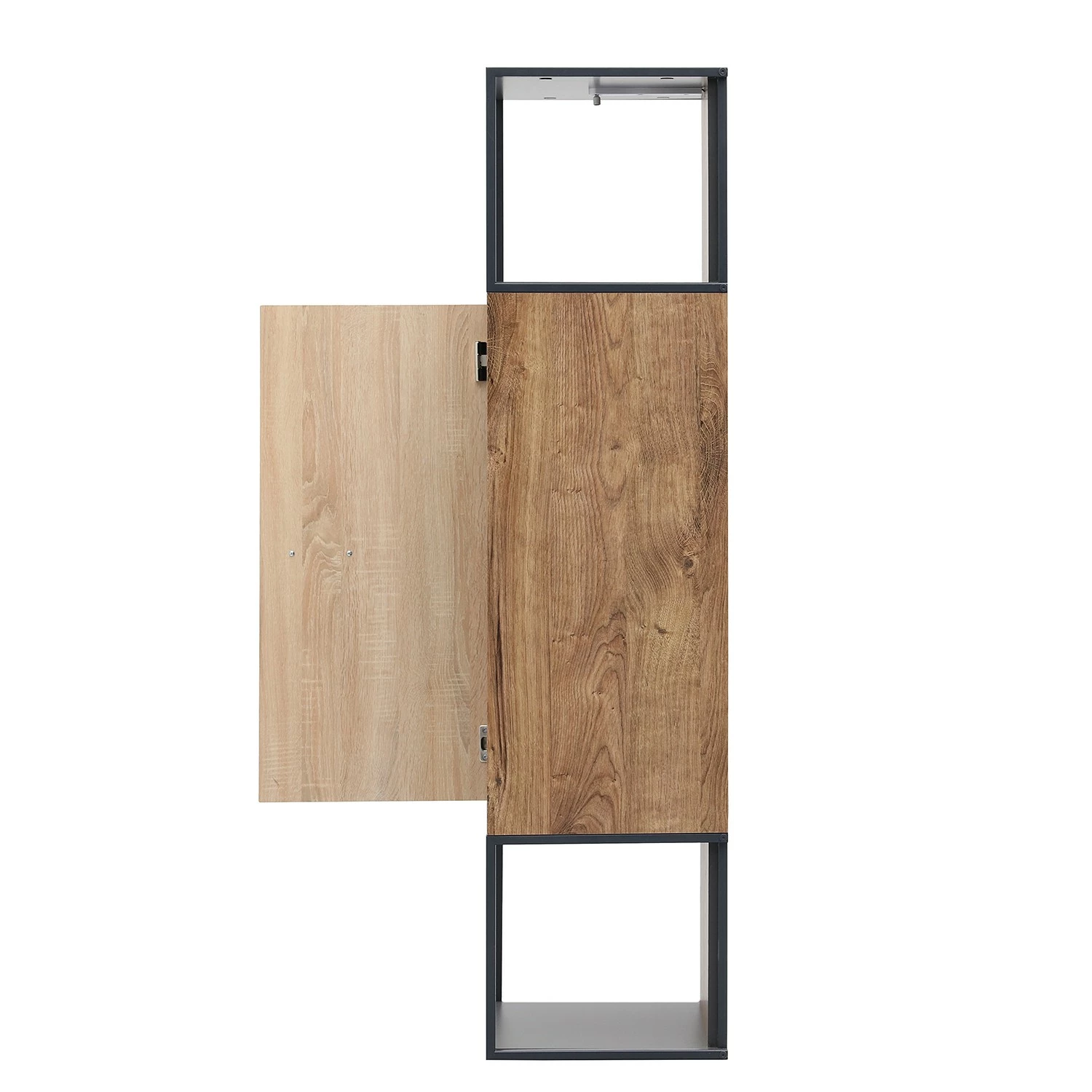 Red Living Hängeschrank Meevoo - Eiche Rustikal Dekor / Graphit 5 Red Living Hängeschrank Meevoo - Eiche Rustikal Dekor / Graphit – Bild 5