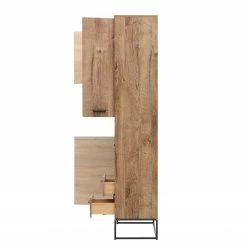 Red Living Vitrinenschrank Meevoo - Eiche Rustikal Dekor / Graphit 14 Red Living Vitrinenschrank Meevoo - Eiche Rustikal Dekor / Graphit -WOHNZIMMERMÖBEL Verkäufe 1000273890 210614 14470200045 DETAILS P000000001000273890