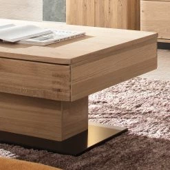 Loftscape Couchtisch Salvo - Echtholzfurnier - Balkeneiche Bianco / Grau -WOHNZIMMERMÖBEL Verkäufe 1000274201 210616 13470800006 DETAILS P000000001000274201