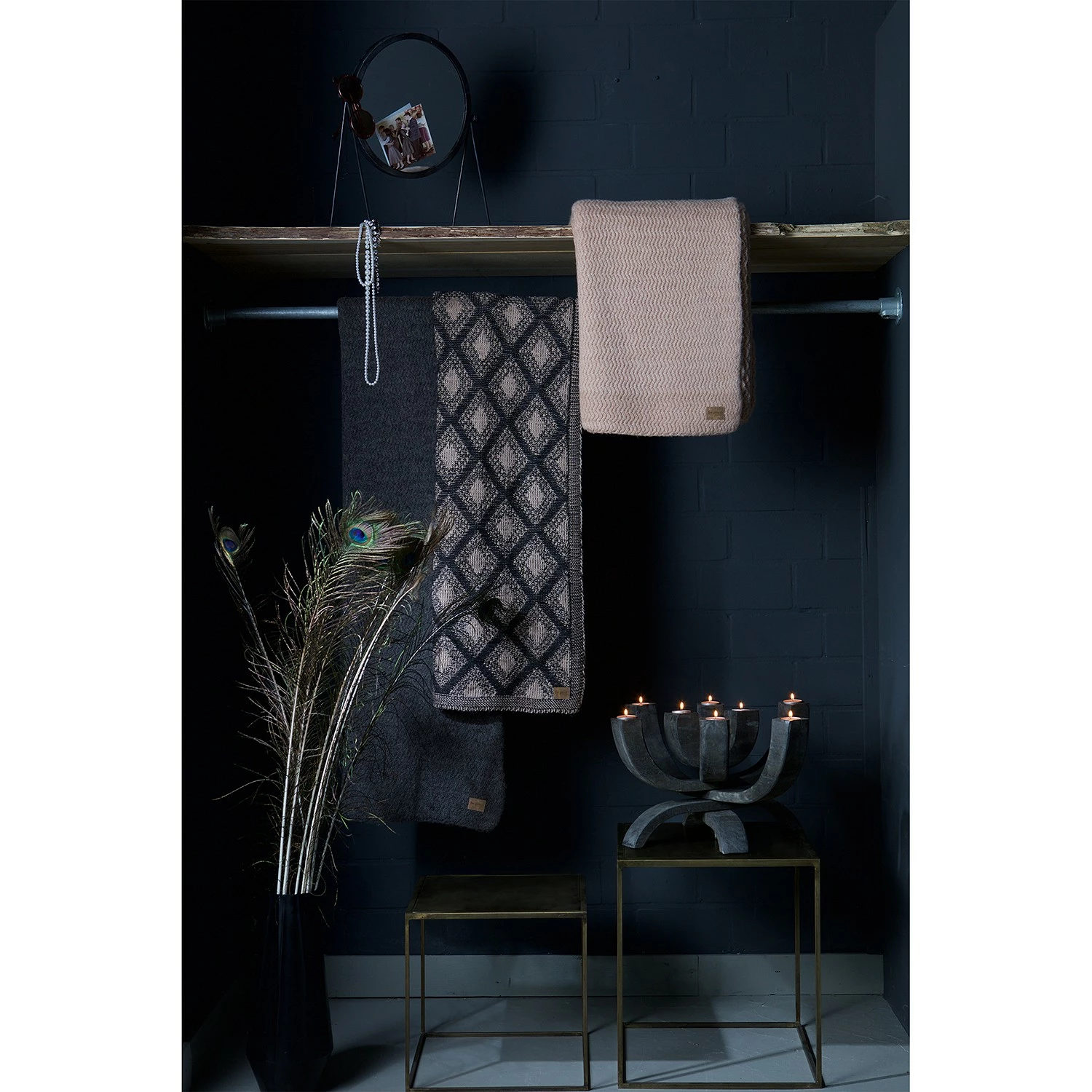 Red Living Beistelltisch Goon (2er-Set) - Metall - Antik Gold 4 Red Living Beistelltisch Goon (2er-Set) - Metall - Antik Gold – Bild 4