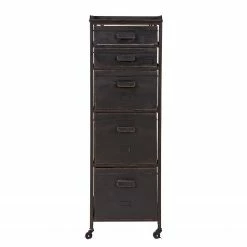 Red Living Kommode Eksta - Metall - Vintage Schwarz -WOHNZIMMERMÖBEL Verkäufe 1000275615 210630 12463700043 DETAILS P000000001000275615