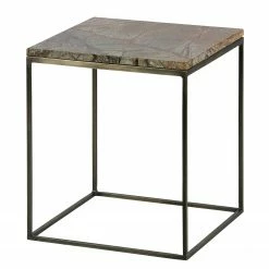 Red Living Beistelltisch Jokela (2er-Set) - Marmor / Metall - Hellbraun -WOHNZIMMERMÖBEL Verkäufe 1000275636 210630 12465900148 DETAILS P000000001000275636