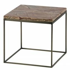 Red Living Beistelltisch Jokela (2er-Set) - Marmor / Metall - Hellbraun -WOHNZIMMERMÖBEL Verkäufe 1000275636 210630 12465900149 DETAILS P000000001000275636