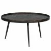 Red Living Couchtisch Kalum II - Metall - Antik Schwarz